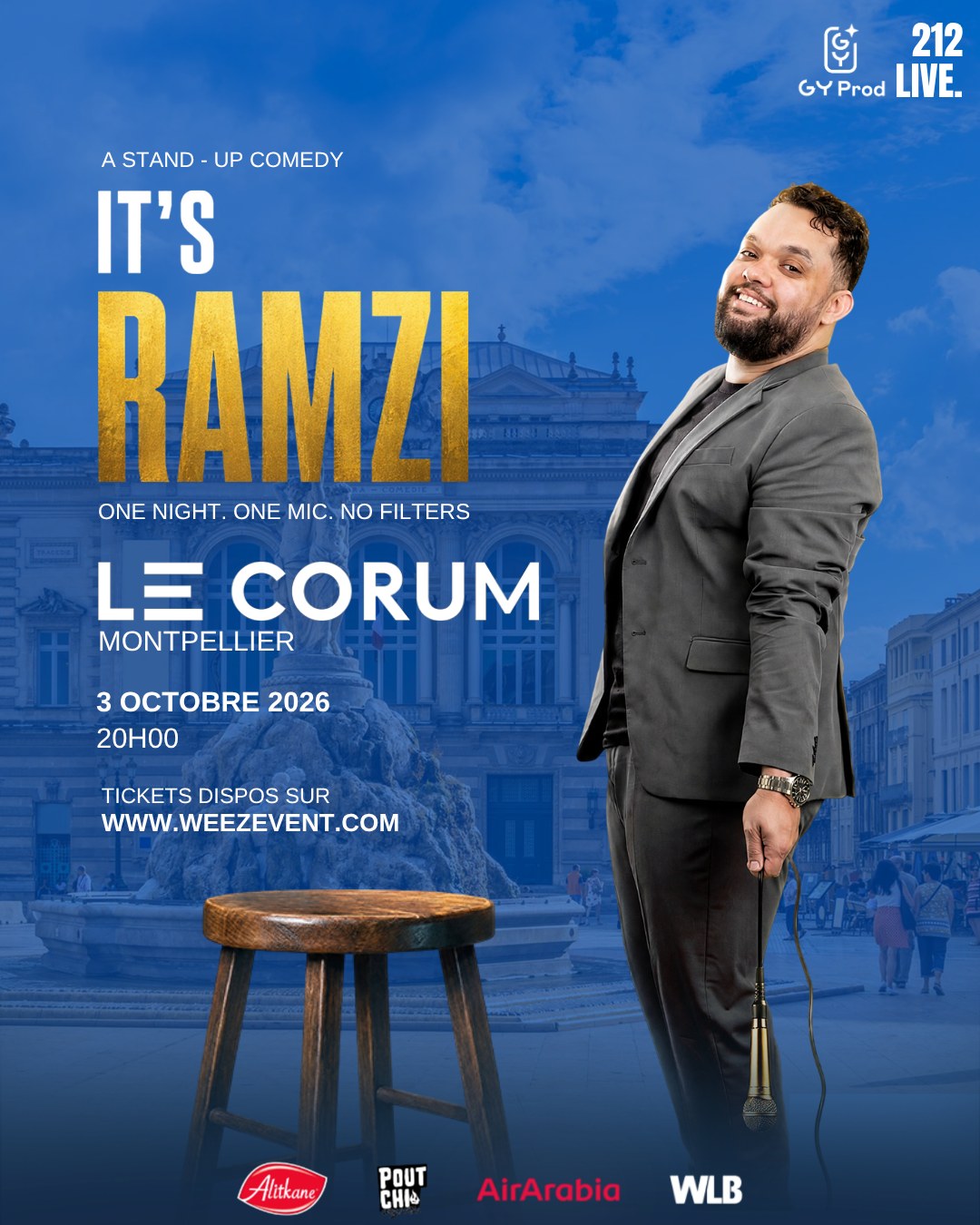 Affiche — It's Ramzi — Montpellier